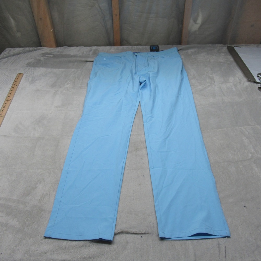 Scales Gear All Tides Pants Mens 32x30 Blue Performance Rain WInd $90‎ NEW